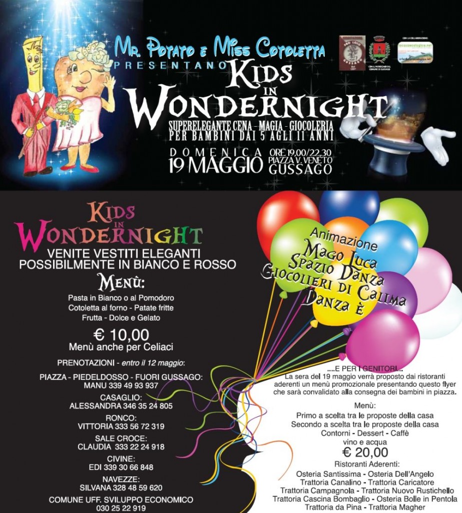 Kids in wondernight