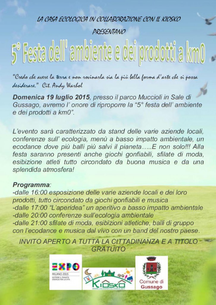 5^ Festa dell'Ambiente 2015